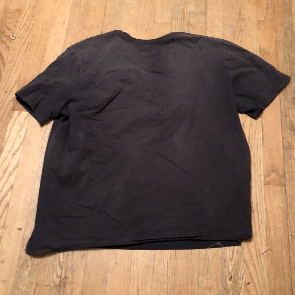 Nike Block T-Shirt Men's xxl Short Sleeve Crew Neck Graphic Logo Black - Picture 2 of 4